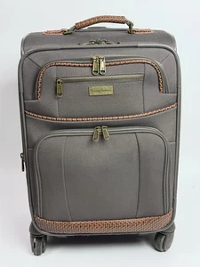Tommy Bahama Carry On Rolling Suitcase Santorini Luggage Collection Expandable - Picture 1 of 14