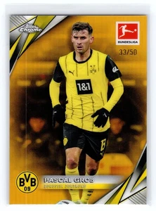 2024-25 TOPPS Chrome Bundesliga 25 Pascal Groß (Borussia Dortmund) /50 - Bild 1 von 2