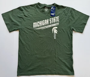 Knights Apparel Michigan State Spartans Green T-Shirt (Men's XL 46/48) - Picture 1 of 4