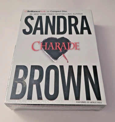 NEW SEALED Charade  AUDIO CD Sandra Brown Abridged 5 CDs Foto 1 de 3
