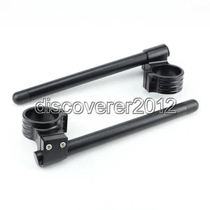 50MM High Clip Ons On Handlebar for Yamaha YZF R6 2005-2011 - Foto 1 di 12