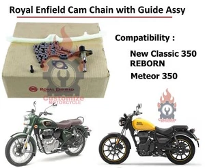 Royal Enfield "New Classic 350 REBORN & Meteor 350" "Cam Chain with Guide Assy." - Imagen 1 de 9