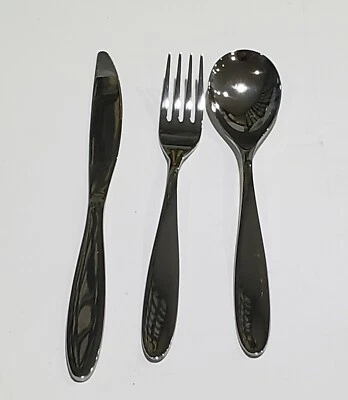 Alessi for Delta airlines 3 piece set - 1 each fork, spoon, knife  Cutlery  - Image 1 of 4
