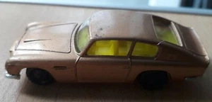 VINTAGE HUSKY MODELS: ASTON MARTIN BD6 CAR (DIECAST MODEL, GOLD, 1960s) - Picture 1 of 7