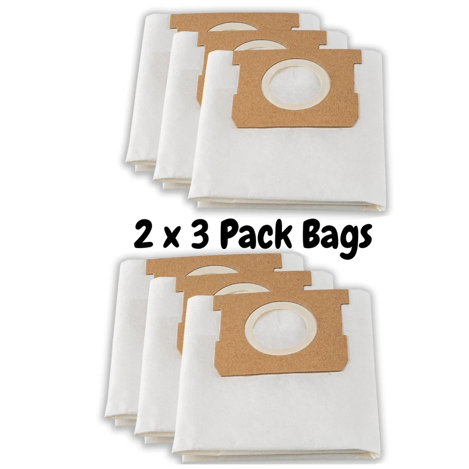 3pc Vacuum Dust Bags Vacmaster 4-5 Gallon Dry for Vacmaster & Shop Vac VDB45