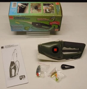 Vintage Ronco Pocket Fisherman Spin Casting vestito da pesca portatile 2014 - Foto 1 di 18