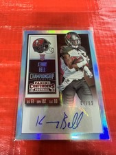 2015 Contenders Kenny Bell (Championship Ticket) Nebraska RC Auto #D 7/99