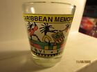 CARIBBEAN MEMORIES Standard shot glass-Tortola-BVI-Virgin-Gorda- scenes nice