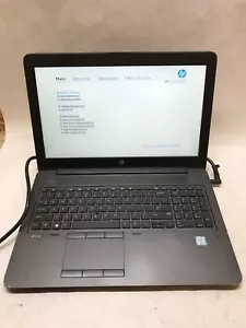 HP ZBook 15 G3 15" Intel i7-6700HQ 2.6GHz 8GB RAM NO HDD/OS Missing Parts - - DW - Picture 1 of 8