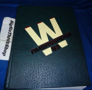 1983 Woodrow Wilson High School Annual Yearbook Portland, Oregon Troyan Journal - Foto 1 di 1