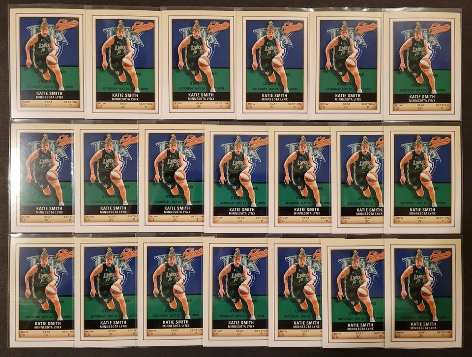 Lot of 20 KATIE SMITH 2002 Fleer Authentix WNBA Basketball Cards #75 WBK1082 - Image 1 of 1