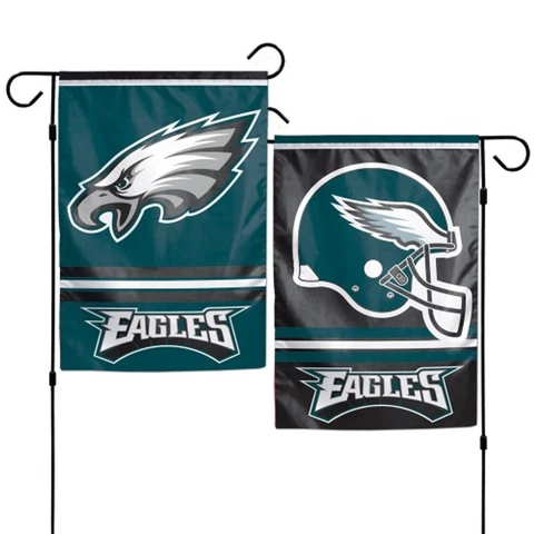 PHILADELPHIA EAGLES  DOUBLE SIDED 12"X18" GARDEN FLAG BANNER NEW Cover