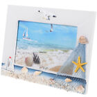 Beachy Vibes: 6 Inch Rustic Mediterranean Picture Frame (67 characters)