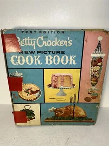 Betty Crocker new picture Cookbook vintage HB 5 ringed 1961 Tape On Spine. - Picture 1 of 5