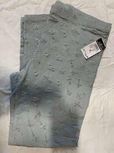 Rue 21 Girls Grey Cross Soft Knit Leggings All Sizes New with Tags  - Picture 1 of 8