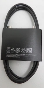 Original Samsung USB-C auf USB-C Kabel 100 cm Datenkabel GH39-02103A EP-DN980BBE - Bild 1 von 5