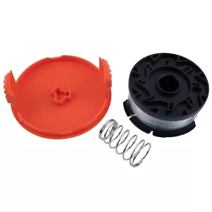AF-100 Replacement Spool Line And Cap RC-100-P With Spring For Black&Decker NEW - Picture 1 of 23