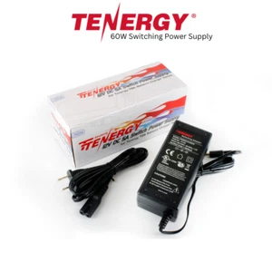 Adaptador de fuente de alimentación conmutada Tenergy 100V -240VAC a 12VDC 5A 60W con enchufe de CC - Imagen 1 de 5