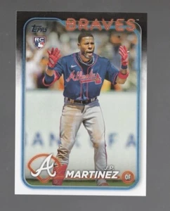 J.P. MARTINEZ 2024 Topps Series 2 Baseball Rookie Card #685 Atlanta Braves OF - Picture 1 of 2