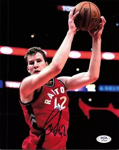 JAKOB POELTL signed 8x10 photo PSA/DNA Toronto Raptors Autographed - Picture 1 of 1