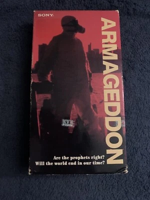 Armageddon (VHS, Sony, 1988) Documenary by John Blackett-Smith HTF Rare! Tested! - Image 1 of 4