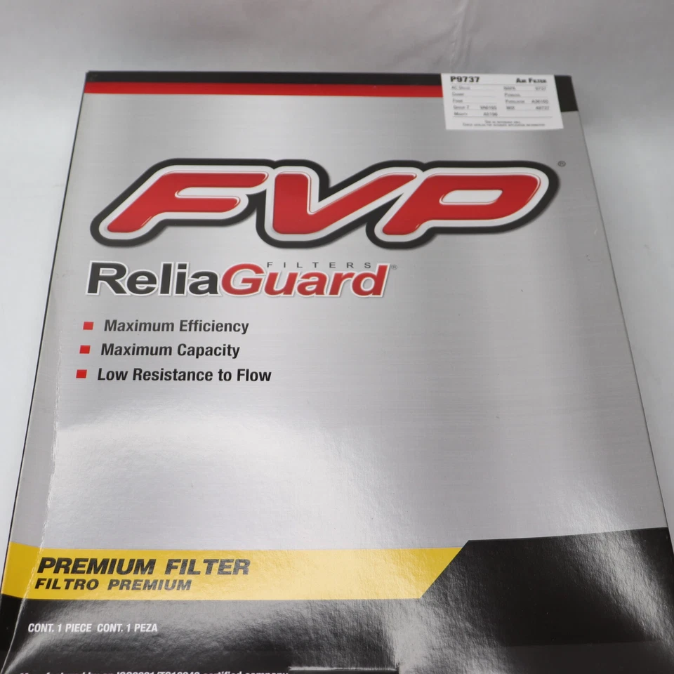 Filtro de aire de repuesto FVP P9737 Foto 1 de 4