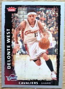 2008-09 NBA Fleer #25 Delonte West - Cavaliers - Picture 1 of 2