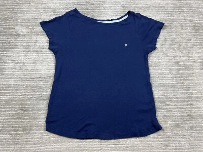 Tommy Hilfiger Top Mujer Medio Azul Ropa de Dormir Manga Corta Mezcla de Algodón Foto 1 de 4