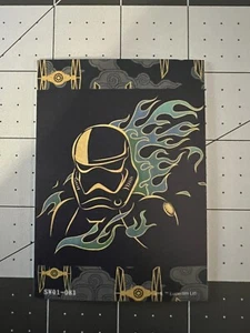 2023 Star Wars Card.Fun #SW01-081 Storm Trooper Karte Disney - Bild 1 von 2