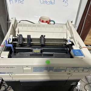 Epson LQ-570+ stampante a matrice di punti. - Foto 1 di 4