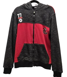 Star Wars Vader Hoodie Youth XL Black Red Sherpa Zip Jacket Darth Empire Logo - Picture 1 of 11