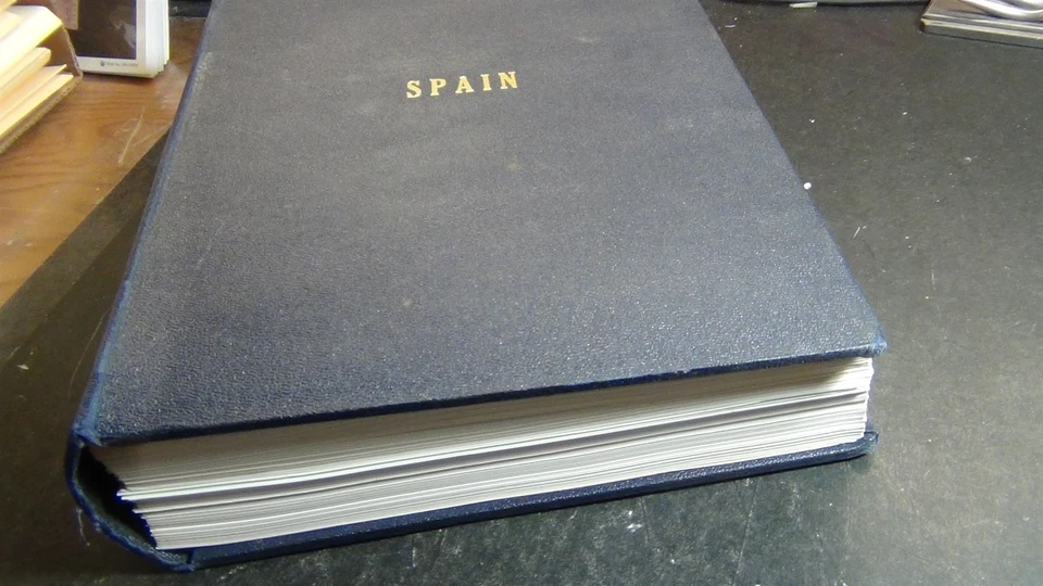 Colección Stampsweis España y Colonias en Minkus Especialidad est 1850 sellos Foto 1 de 4