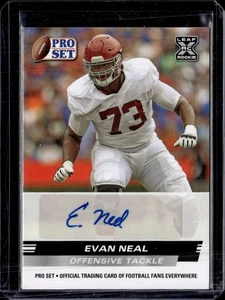 2022 Leaf Pro Set #PSA-EN1 Evan Neal Rookie Auto Alabama (50G) - Picture 1 of 2