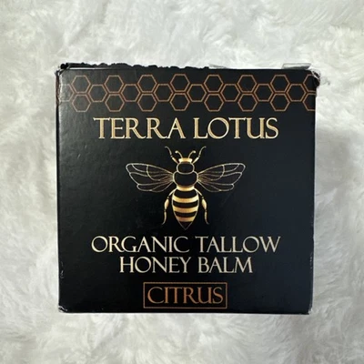 Terra Lotus Organic Tallow Honey Balm All Natural Moisturizer Citrus 2 oz Jar - Image 1 of 4