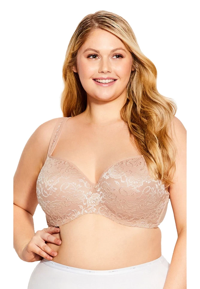 Sujetador con aros Avenue de encaje Balconette para mujer Foto 1 de 4