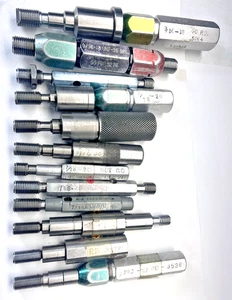 GEWINDESTECKER MESSGERÄT GO NO GO SETS (10) 3/8,7/16,1/2,9/16 VERSCHIEDENE TPI’S USA 🇺🇸 - Bild 1 von 15