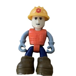 Nikko Toys Mini Figure Construction Worker Toy Cake Topper - Picture 1 of 9
