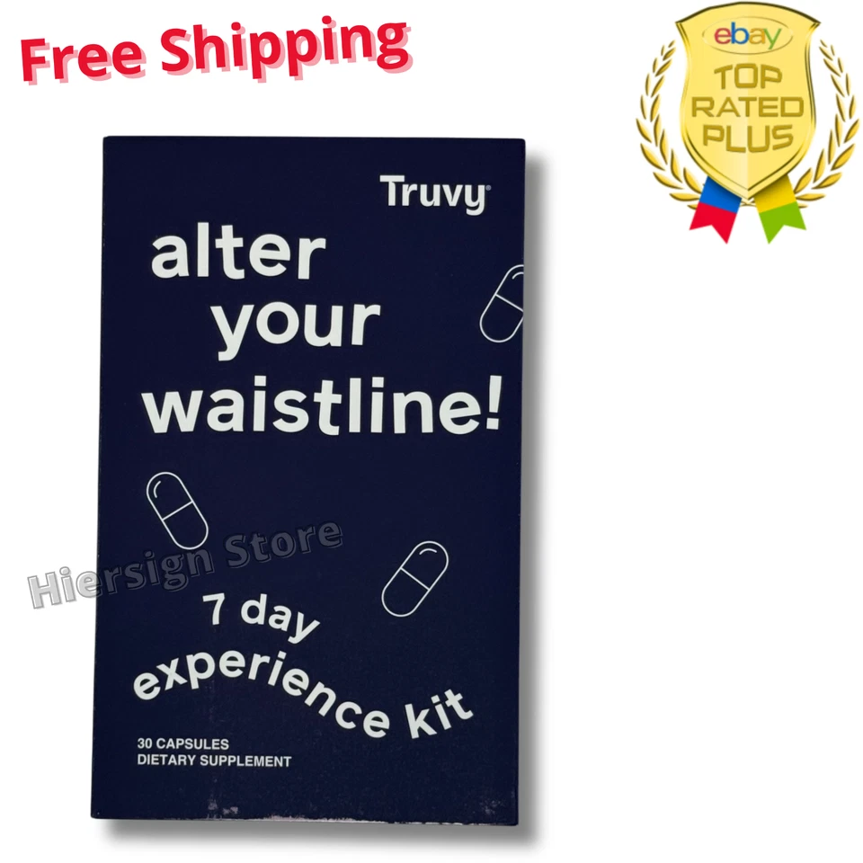 Paquete de muestra de pérdida de peso de 7 días TruVision Health más nuevo y fresco ahora TRU+ y alter Foto 1 de 4