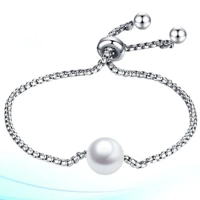  Frauen Perle Armband Mode Handkette Schmuck Kreatives Armband Verstellbare Hand - Bild 1 von 4