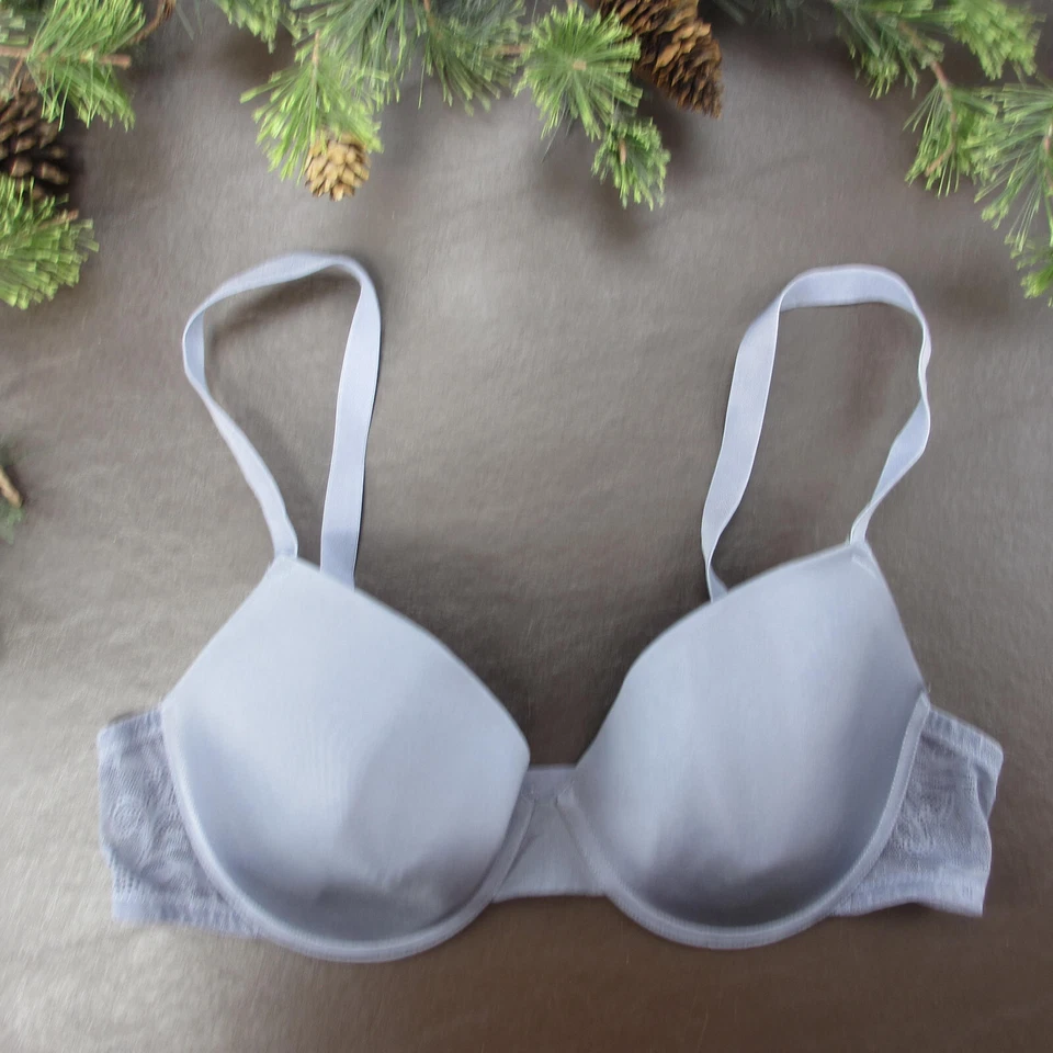 Бюстгальтер Primark 38C Pruple с подкладкой на косточках регулируемая застежка сзади - Изображение 1 из 4