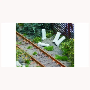 Juweela 1/87 (HO scale) Mile Stones (Blanco 200pcs) - Picture 1 of 1