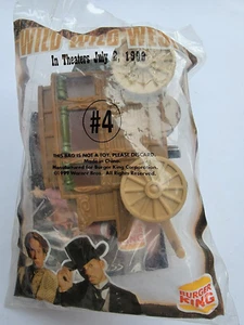 Burger King 1999 Wild Wild West juguete #4 diligencia nuevo en paquete - Imagen 1 de 2