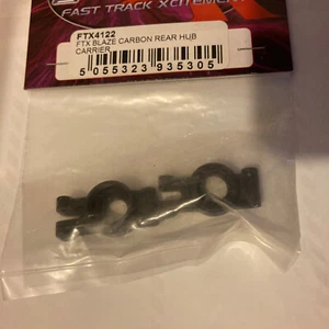 FTX FTX4122 Blaze Carbon Rear Hub LRP Shark Anderson MB4 Duratrax Vendetta - Picture 1 of 3