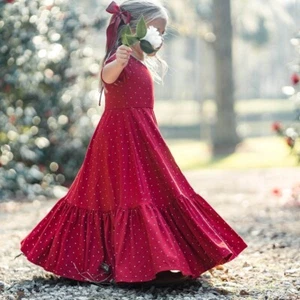 Omi Jo NWT 11-12 Well Dressed Wolf Wild Rose Empire Maxi Dress LA1-221 - Picture 1 of 4