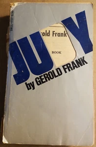 Paperback book DAMAGED Judy by Gerold Frank, 1st Dell rare July 1976, 717 pages - Imagen 1 de 7