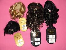 Monique Gold - LOT of 4 Doll Wigs Size 6-7 - Ellowyne, Evangeline