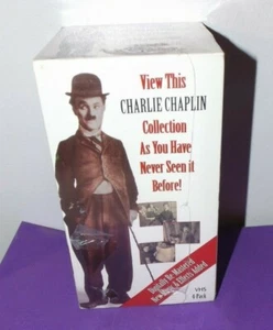 Charlie Chaplin VHS Set Collection Volume 1 - 6 Movies on 4 VHS Tapes - 4 Hrs - Foto 1 di 2
