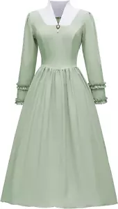 Vestido colonial para mujer pionero vestido modesto pradera vestido colonial - Imagen 1 de 7