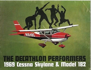 Aircraft Brochure - Cessna - 182 - Skylane - 1969 (B7691) - Bild 1 von 1