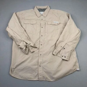 Exofficio Fishing Casual Shirt Mens Size 3XL Insect Shield Nylon Big Performance - Picture 1 of 17